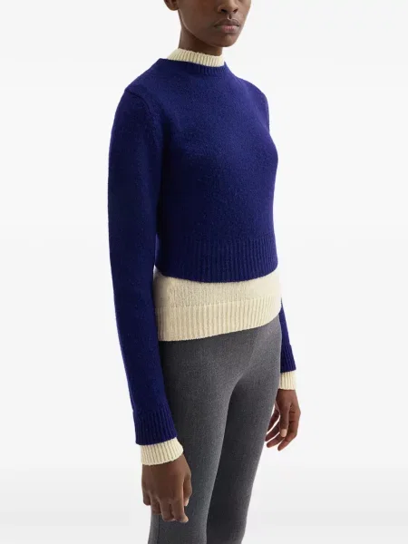 Pulover Jil Sander albastru