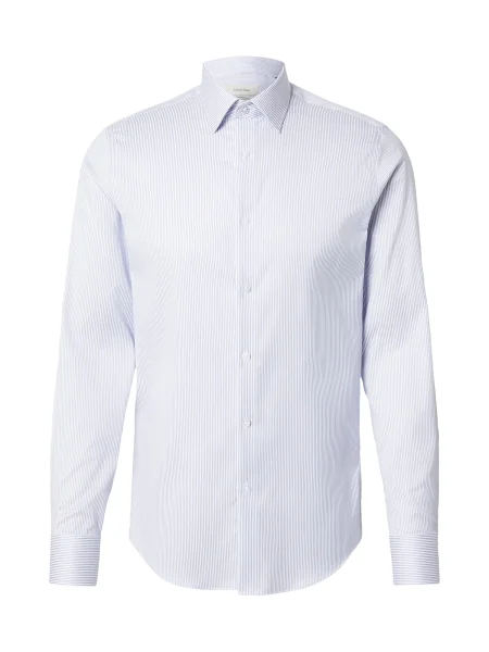 Calvin Klein Košile světle fialová bílá