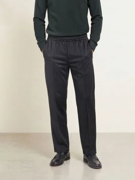 Fred Perry Teplákové Kalhoty černá