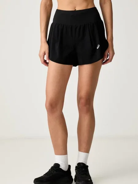 Asics sportovní šortky ROAD SHORT černé