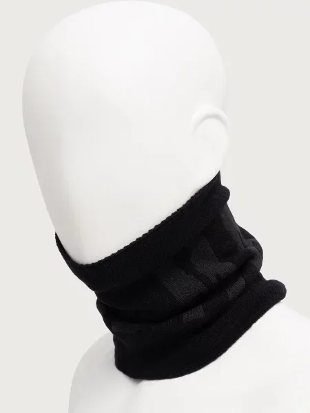 Colmar fular tubular din vâscoză negru