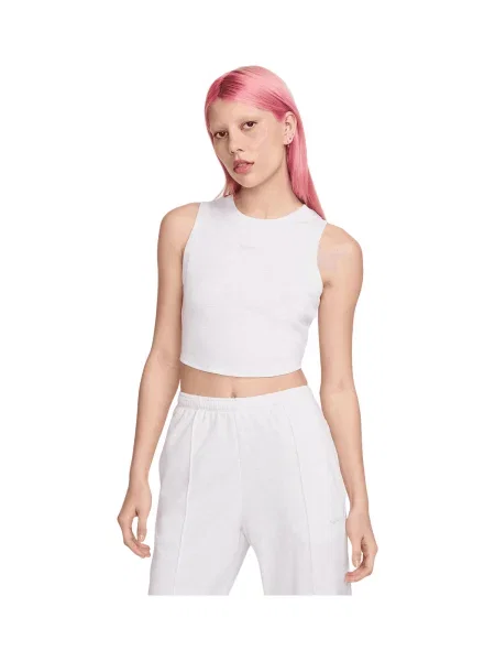 Nike Sportswear Top Essential deschis gri