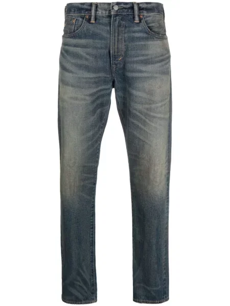 Дънки Ralph Lauren Rrl с ниска талия синьо