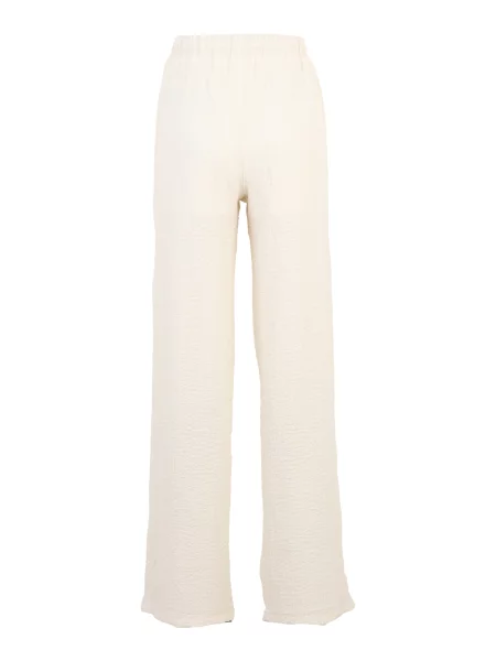 JDY Tall Pantaloni JDYTURBO murdar alb
