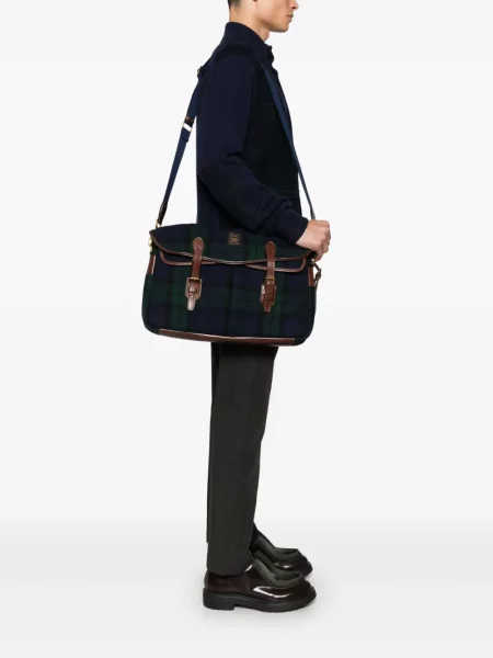 Platno kravata Polo Ralph Lauren s printom crvena