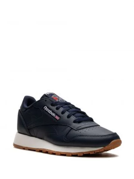 Kožené klasické tenisky Reebok Classic Leather modré