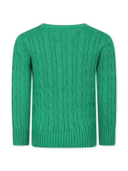 Sweter dziecięcy Polo Ralph Lauren zielony