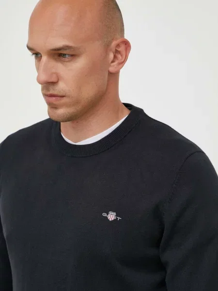 Gant Pulover | Regular Fit negru