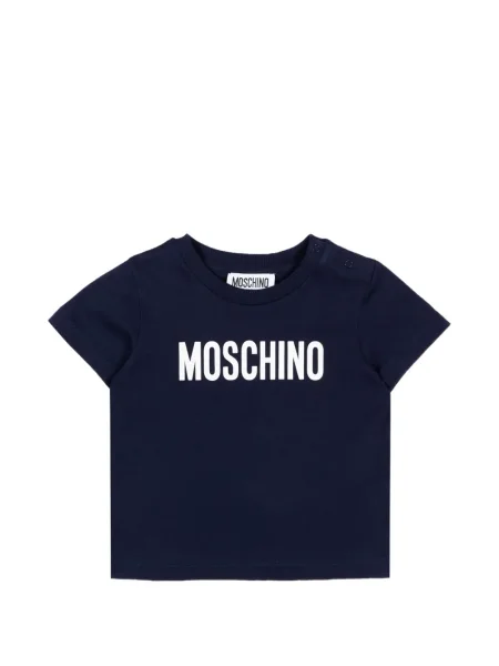 Koszulka dziecięca Moschino niebieska