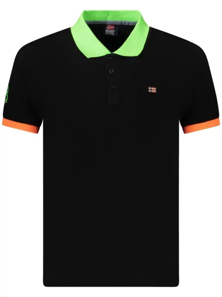 Tricou polo Norway 1963 negru