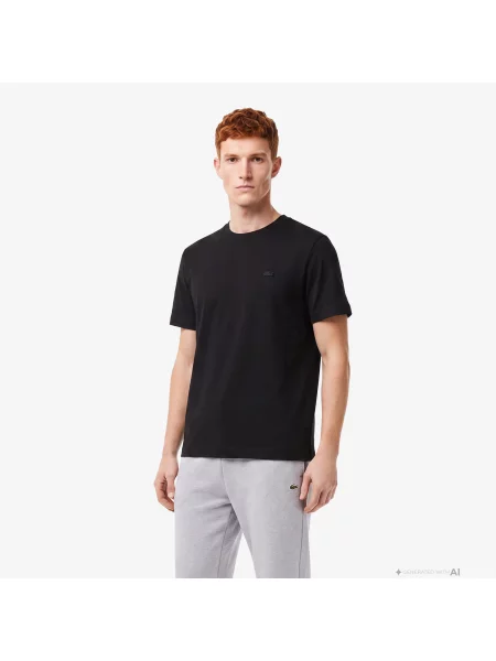 Lacoste Koszulka Oversize czarna