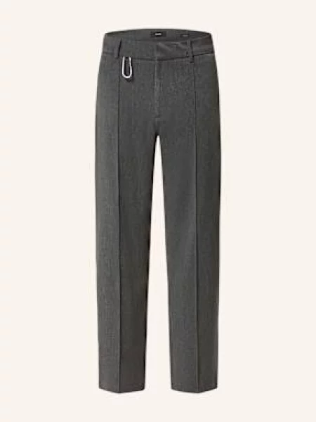 Eightyfive Kalhoty Regular Fit tmavě šedá