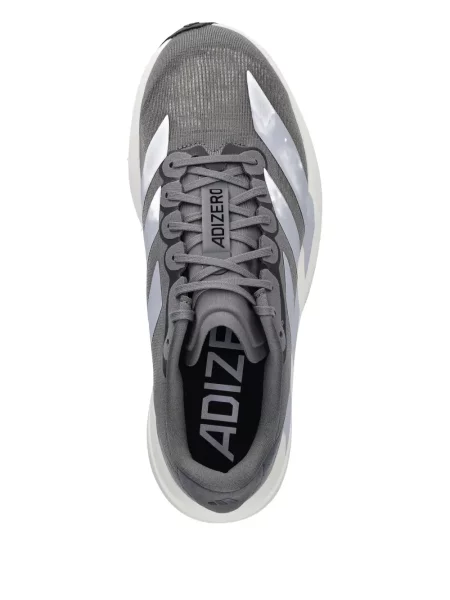 Sneakerși Adidas Adizero cu dungi din piele de căprioară negru