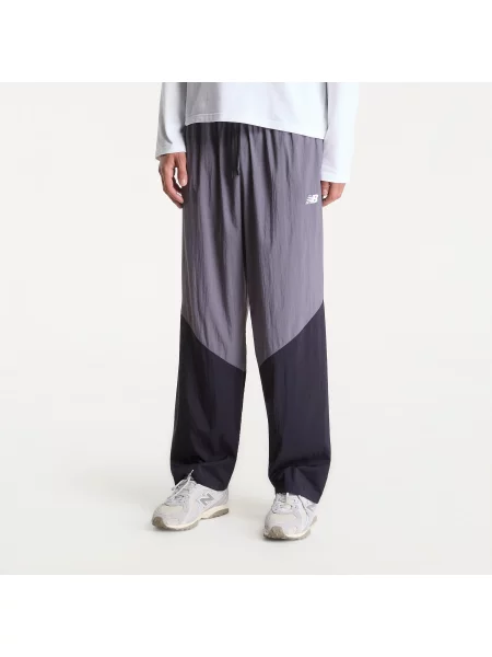 Pantaloni New Balance Sport Legacy Pant Neptune Grey/ Dark Night XL gri