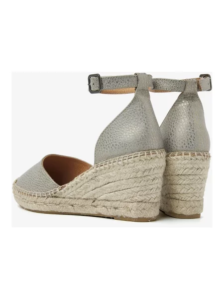 Espadryle Via Vai zamszowe plecione szare