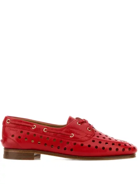 Pantofi derby Bally roșu