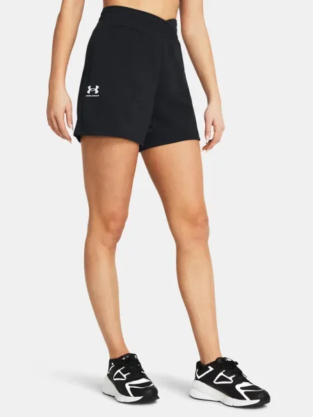 Krótkie szorty Under Armour frotte czarne