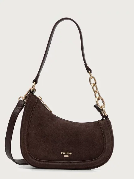 Dune London torebka crossbody DIRECTION brązowa