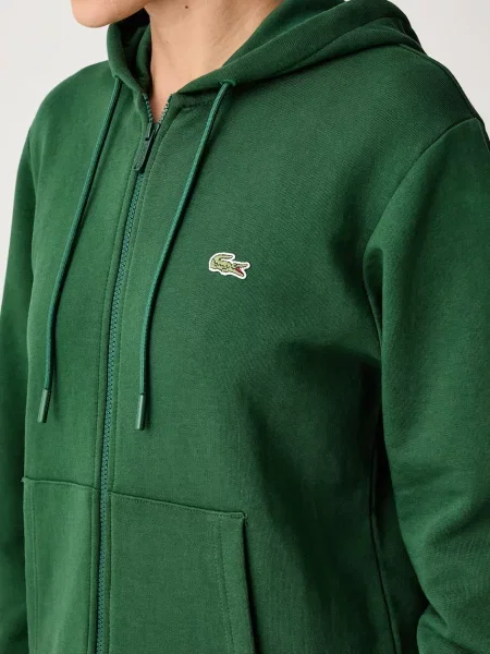 Lacoste melegítő szett pamuttal zöld