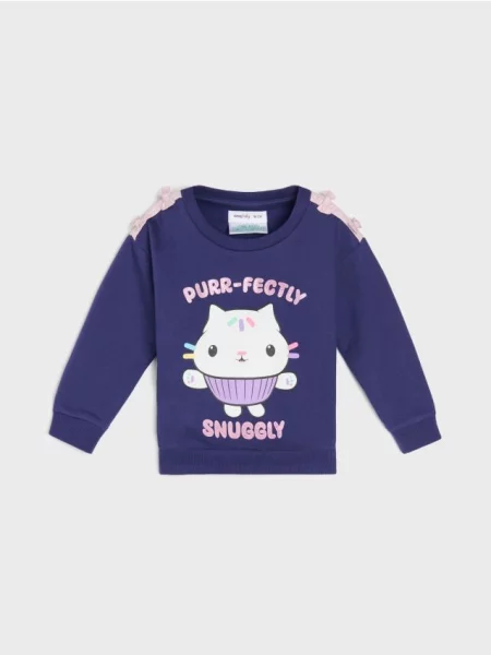 Sinsay Mikina typu crewneck Gabby’s Dollhouse námořnická modrá
