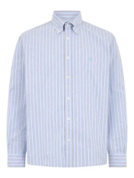 Pruhovaná košile Brooks Brothers modrá