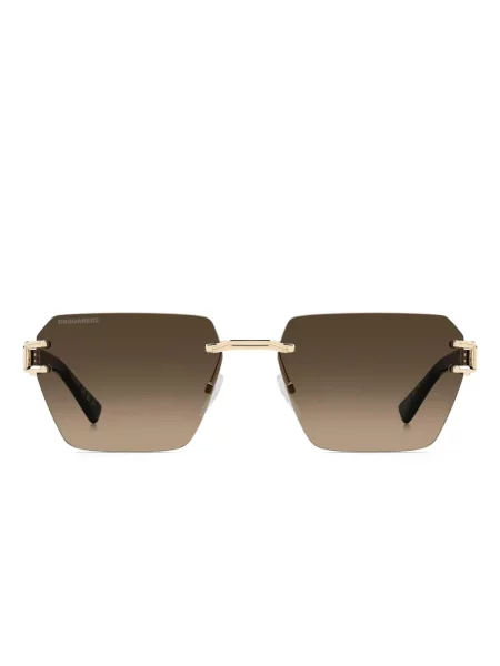 Ochelari de soare Dsquared2 Eyewear cu imprimeu geometric negru