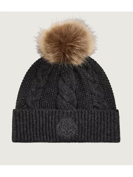 Căciulă LAUREN RALPH LAUREN Gri închis negru