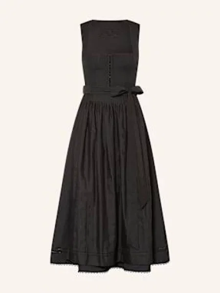 Sportalm Sukienka Bawarska Marquatstein schwarz czarna