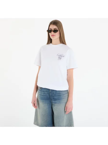 T-shirt Carhartt WIP S/S Vestige T-Shirt UNISEX White M λευκό