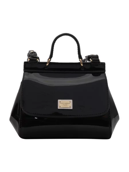 Torebka Dolce And Gabbana skórzana czarna