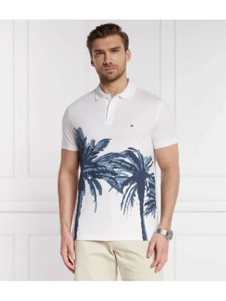 Tommy Hilfiger Tenisz póló fehér