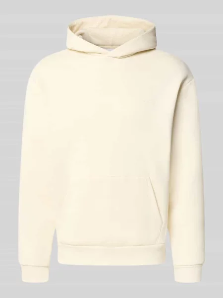 Bluza z kapturem o kroju regular fit z mieszanki bawełny z detalem z logo Review