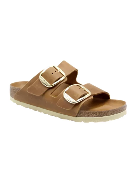 Trampki Birkenstock Arizona Big Buckle FL Cognac HEX EUR 41 brązowe