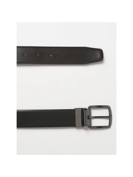Pasek Emporio Armani czarny