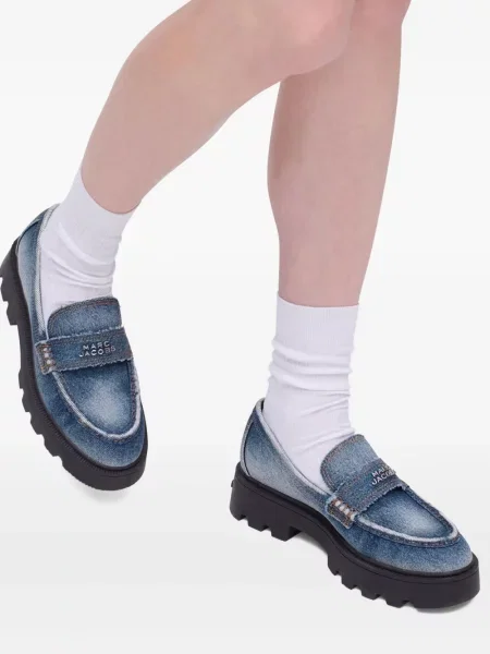 Pantofi loafer Marc Jacobs albastru
