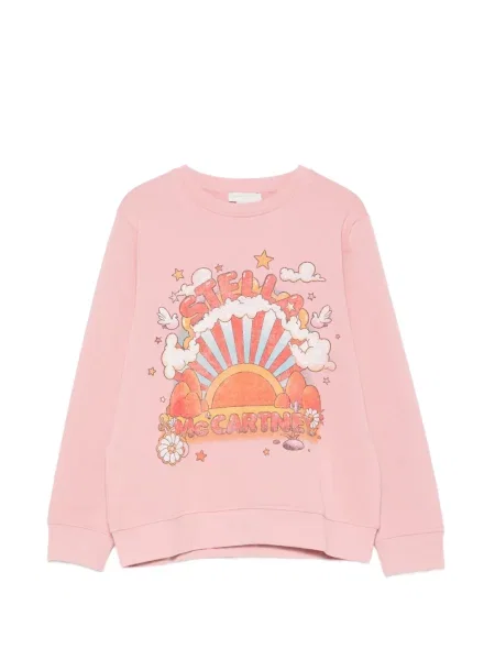 Bluza dziecięca Stella Mccartney różowa