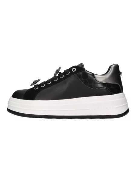 Sneakersy Apepazza skórzane czarne