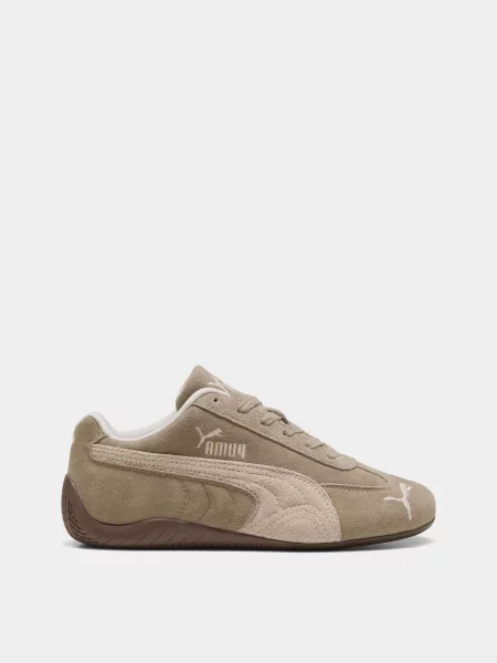Шкіряні Кросівки PUMA Speedcat Elevated коричневий