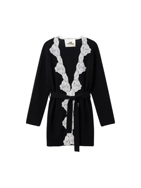 Kardigan Pink Memories czarny