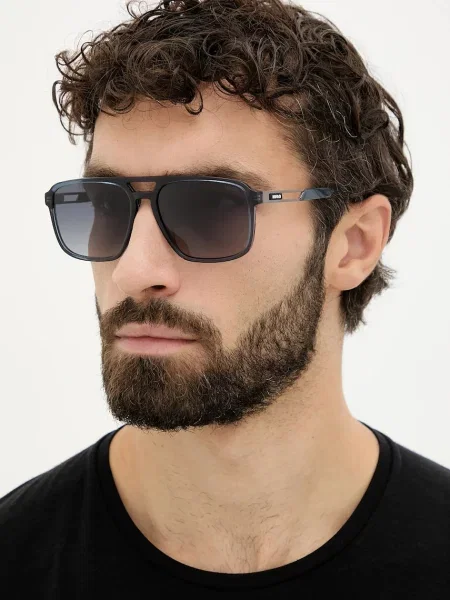 HUGO ochelari de soare HG negru