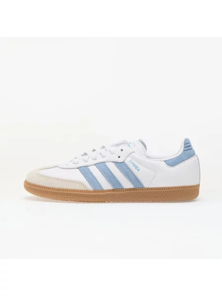 Sneakers adidas Samba OG Ftwr White/ Alumina/ Gum 3 EUR 36 alb