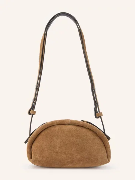 Allsaints Kabelka Přes Rameno Rosalie Arc Small světle / stříbrná hnědá