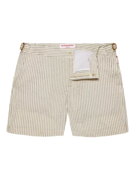 Slip de baie Orlebar Brown cu dungi maro