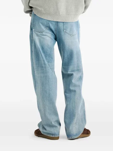Blugi drepți Solid Homme albastru
