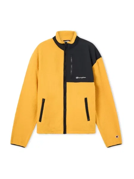 Champion Jachetă fleece galben / negru alb
