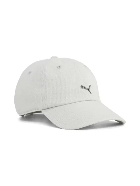 PUMA Czapka typu dad WARDROBE ESS Metal Akcesoria OSFA zielony