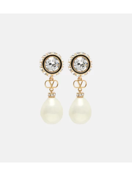 Cercei Valentino auriu