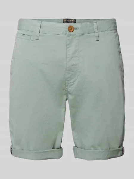 Szorty o kroju regular fit z kieszonką na monety Superdry