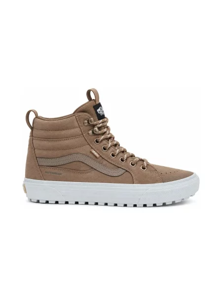 Členkové topánky Vans hnedá
