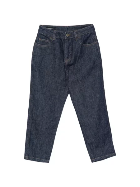 Jeansy dziecięce Emporio Armani niebieskie